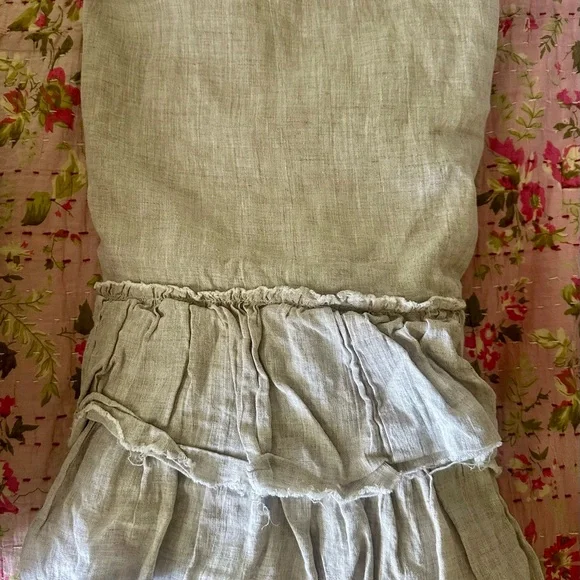 Junk Gypsy pair of king flax linen pillowcases - Picture 3 of 4